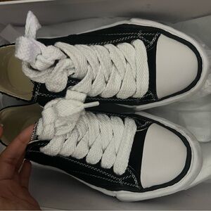 Black and White Sneakers